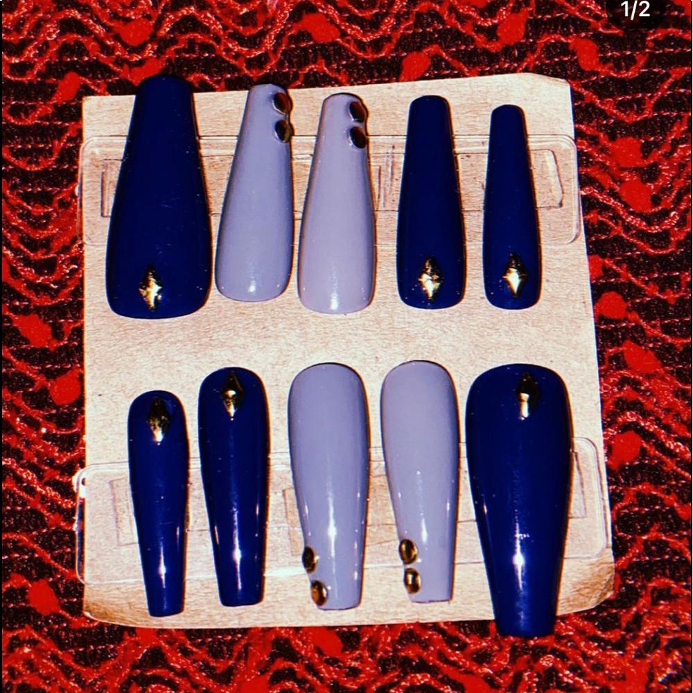 “Dimond in the Rough” coffin nails